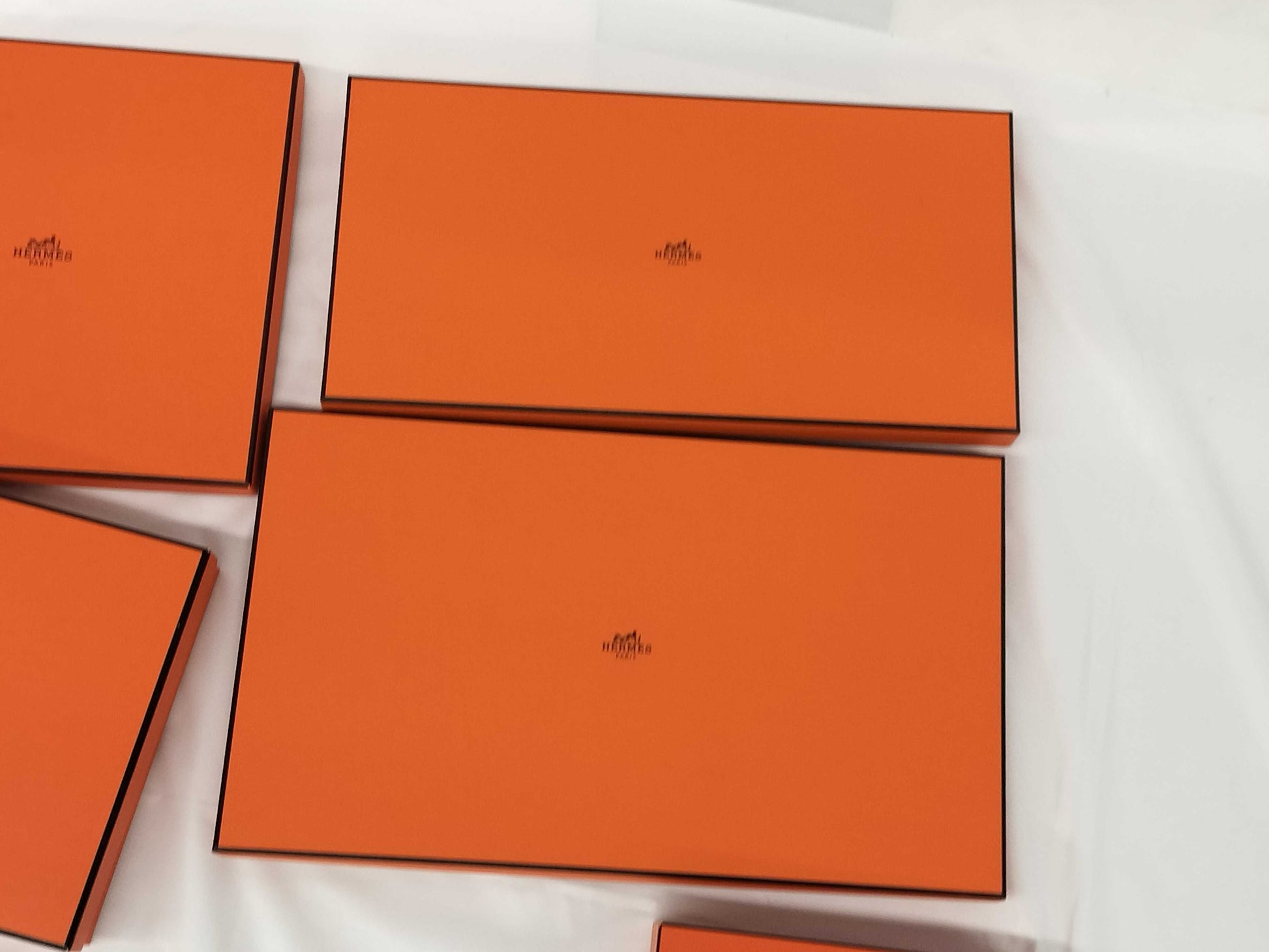 HERMES Scarf/Accessories Empty Box * 8 Pieces Brand Empty Box Bundle Brand Empty Box Bundle 