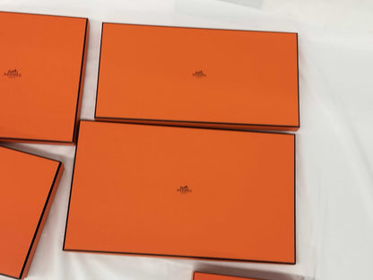 HERMES Scarf/Accessories Empty Box * 8 Pieces Brand Empty Box Bundle Brand Empty Box Bundle 