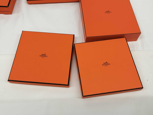 HERMES Scarf/Accessories Empty Box * 8 Pieces Brand Empty Box Bundle Brand Empty Box Bundle 
