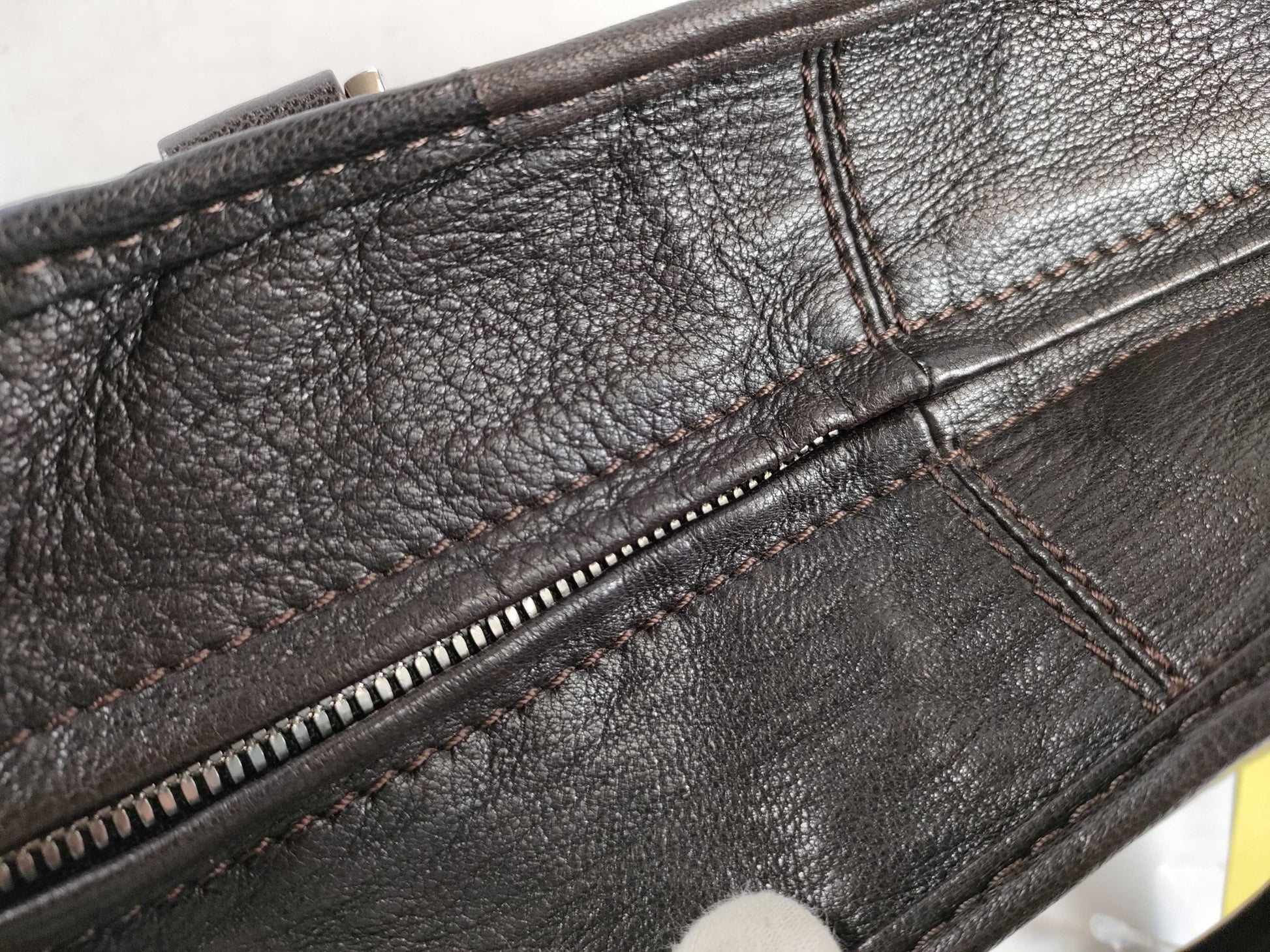 LOEWE Amazona 28 Dark Brown Handbag