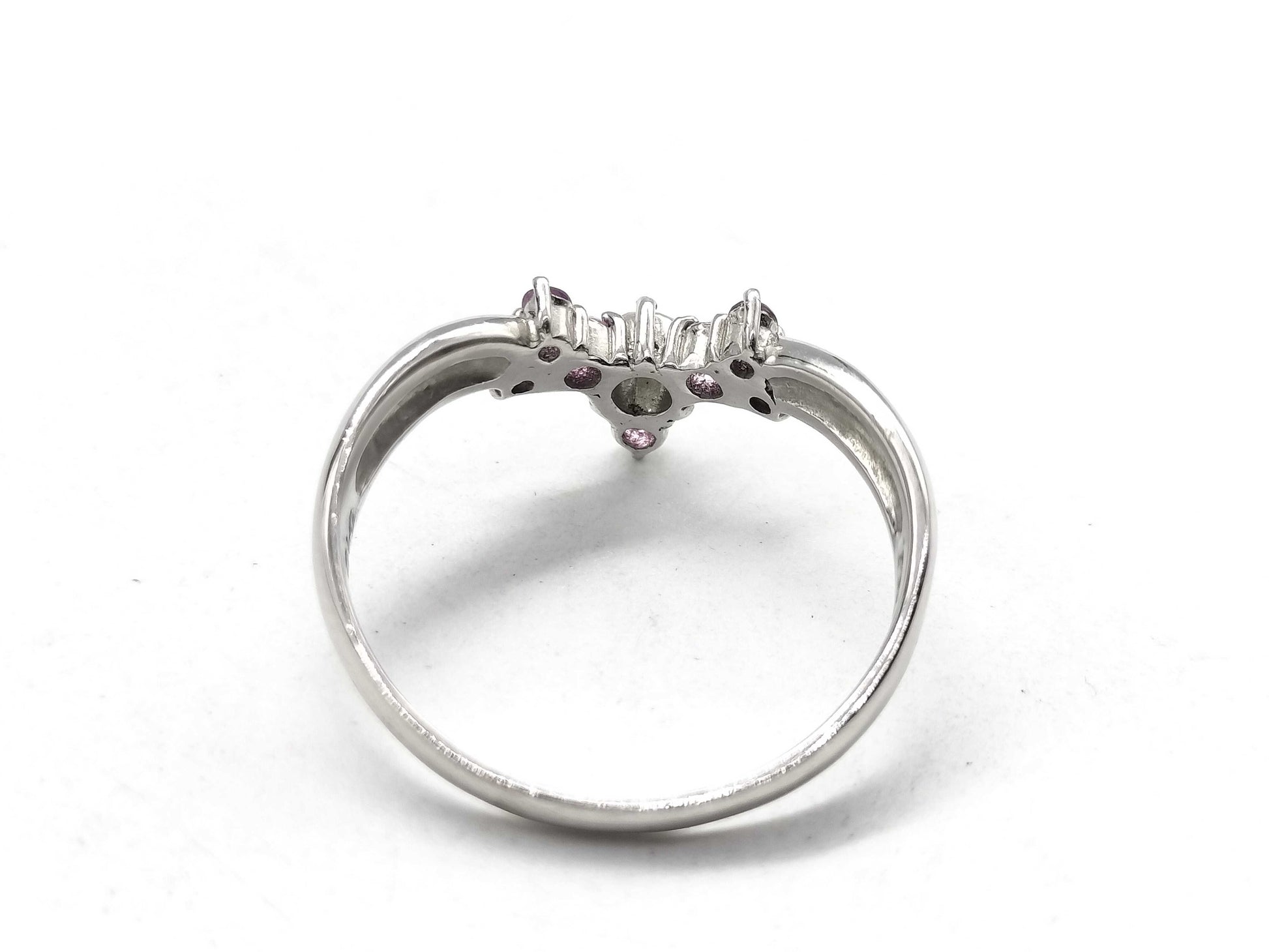 R 0.30ct D 0.10ct PT900 3.7g Ring 