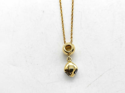 D 0.25ct K18 6.7g Necklace 