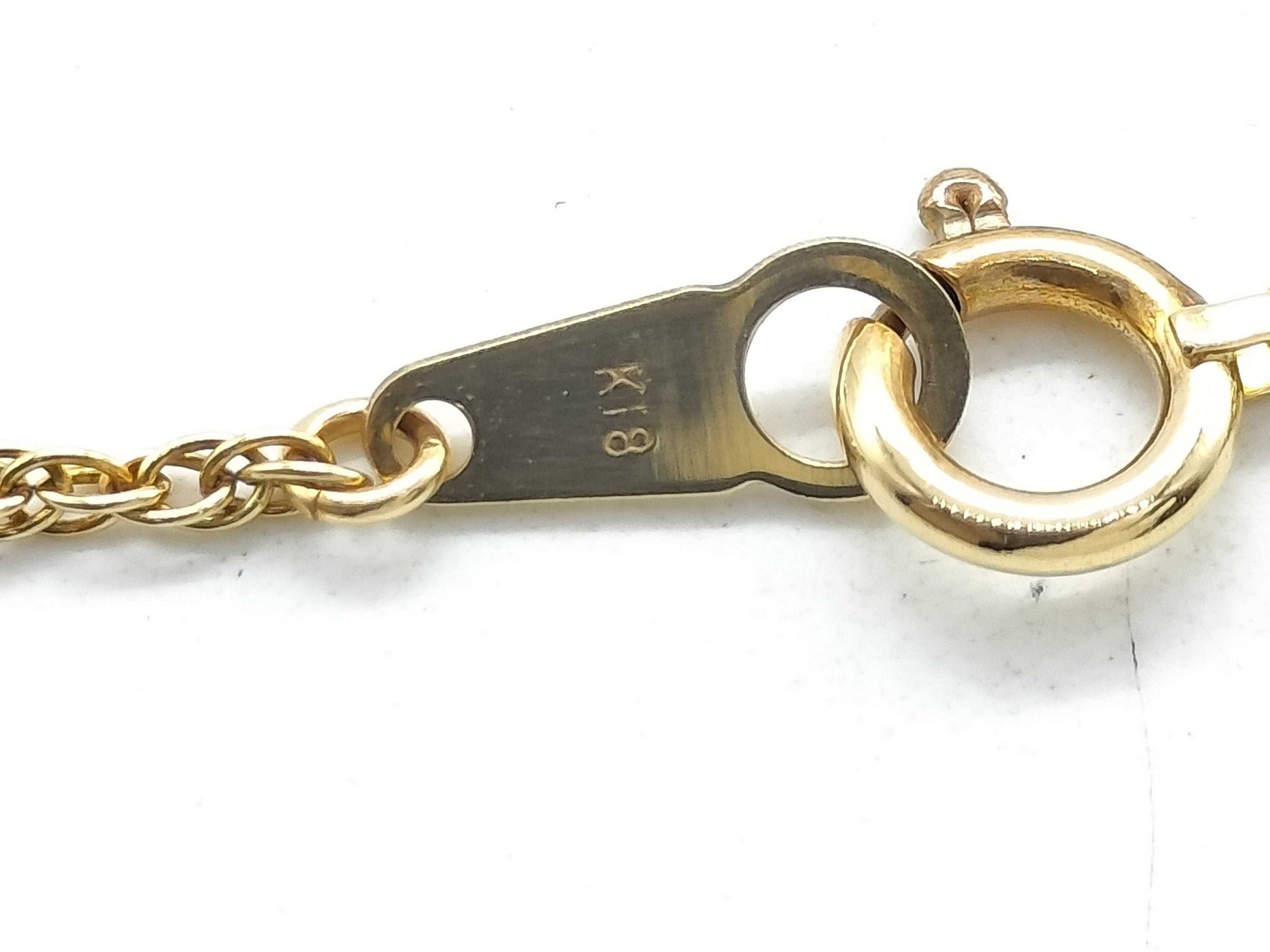 D 0.25ct K18 6.7g Necklace 