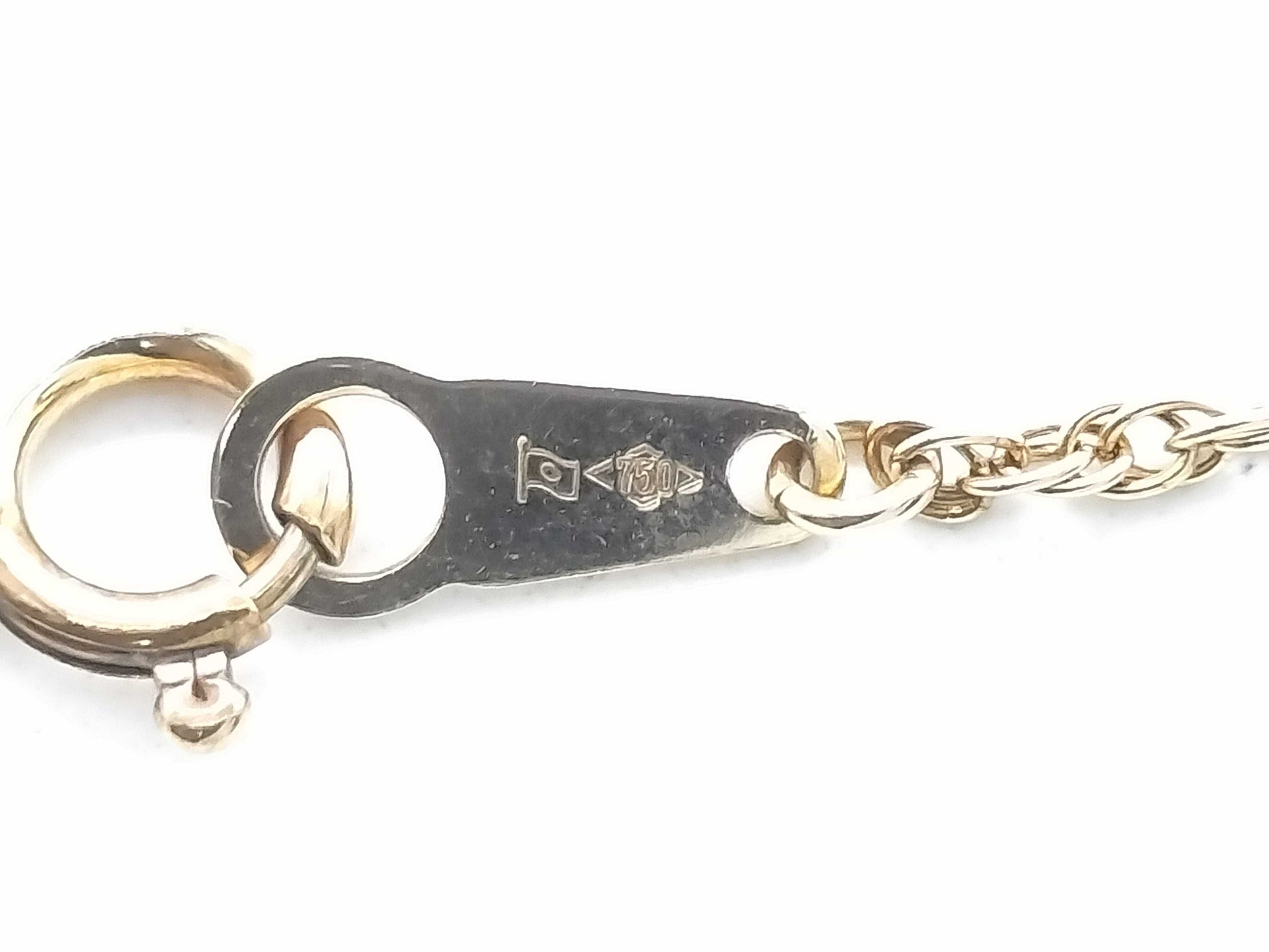 D 0.25ct K18 6.7g Necklace 