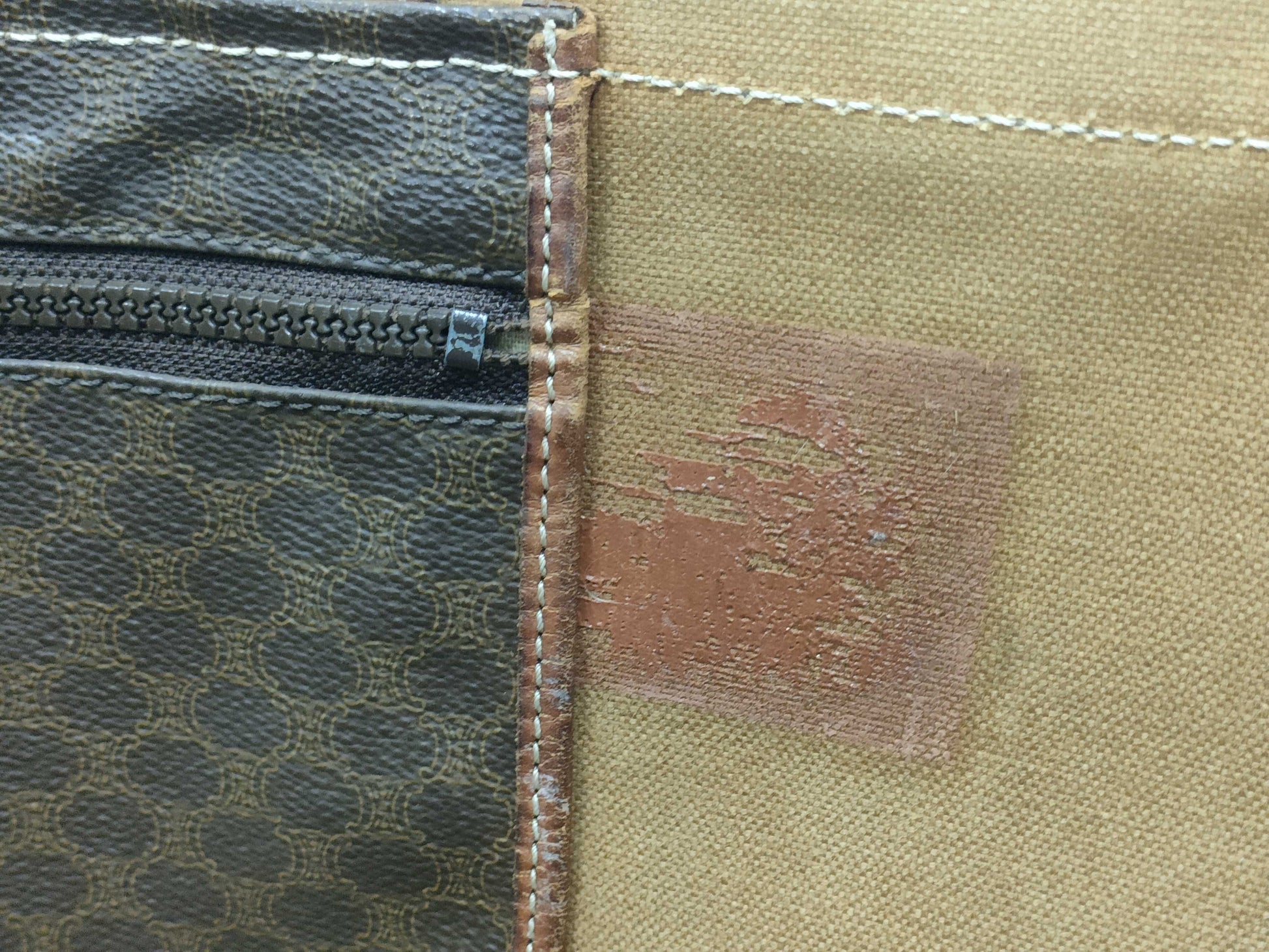 Celine/Hermès Foul Tou handbag