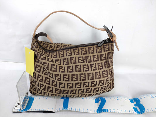 FENDI Zucca pattern hand pouch handbag