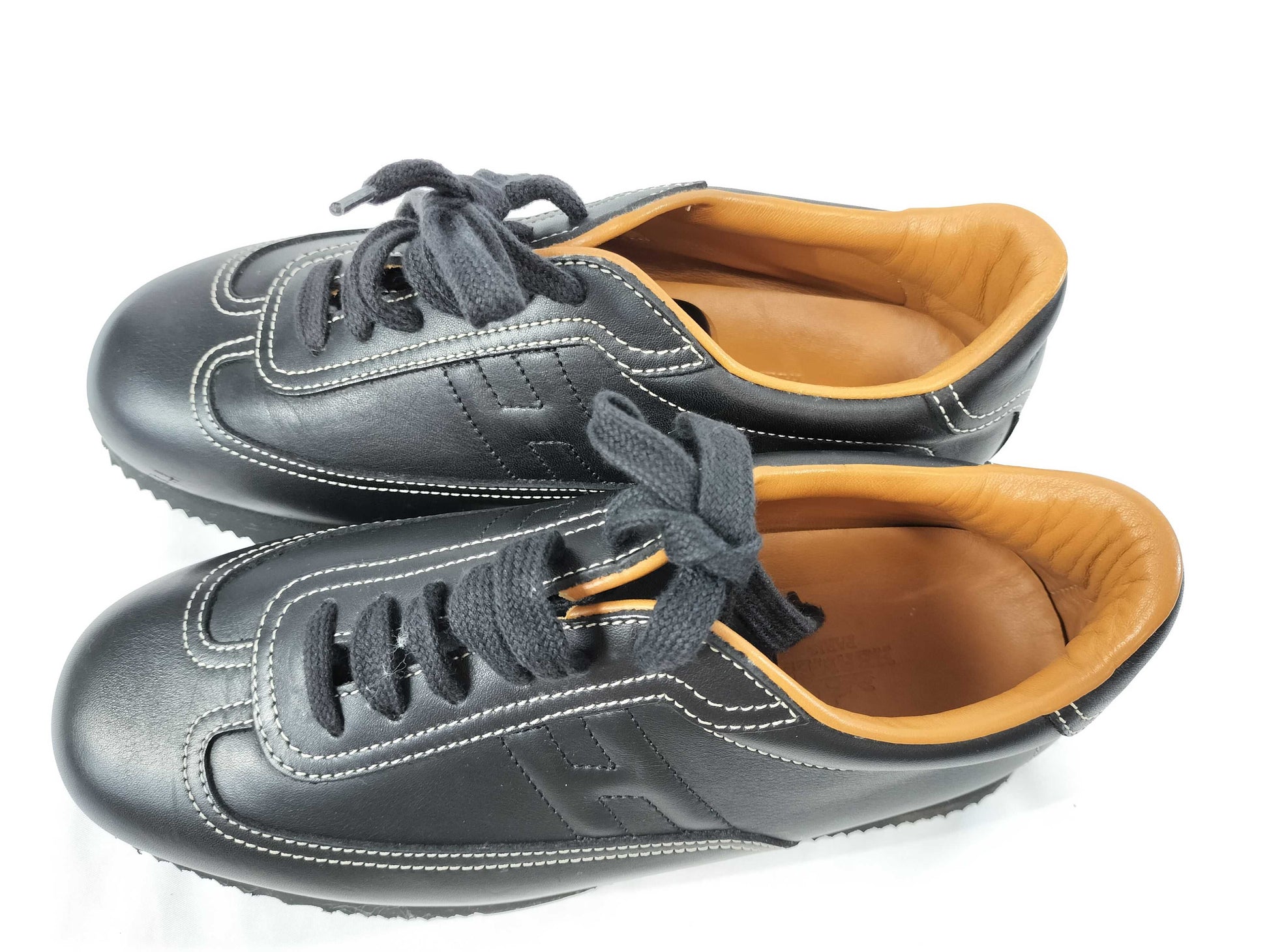 HERMES Quick H Logo Sneakers