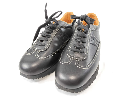 HERMES Quick H Logo Sneakers