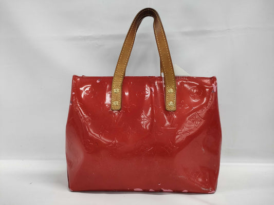 LOUIS VUITTON Vernis Reed PM Handbag