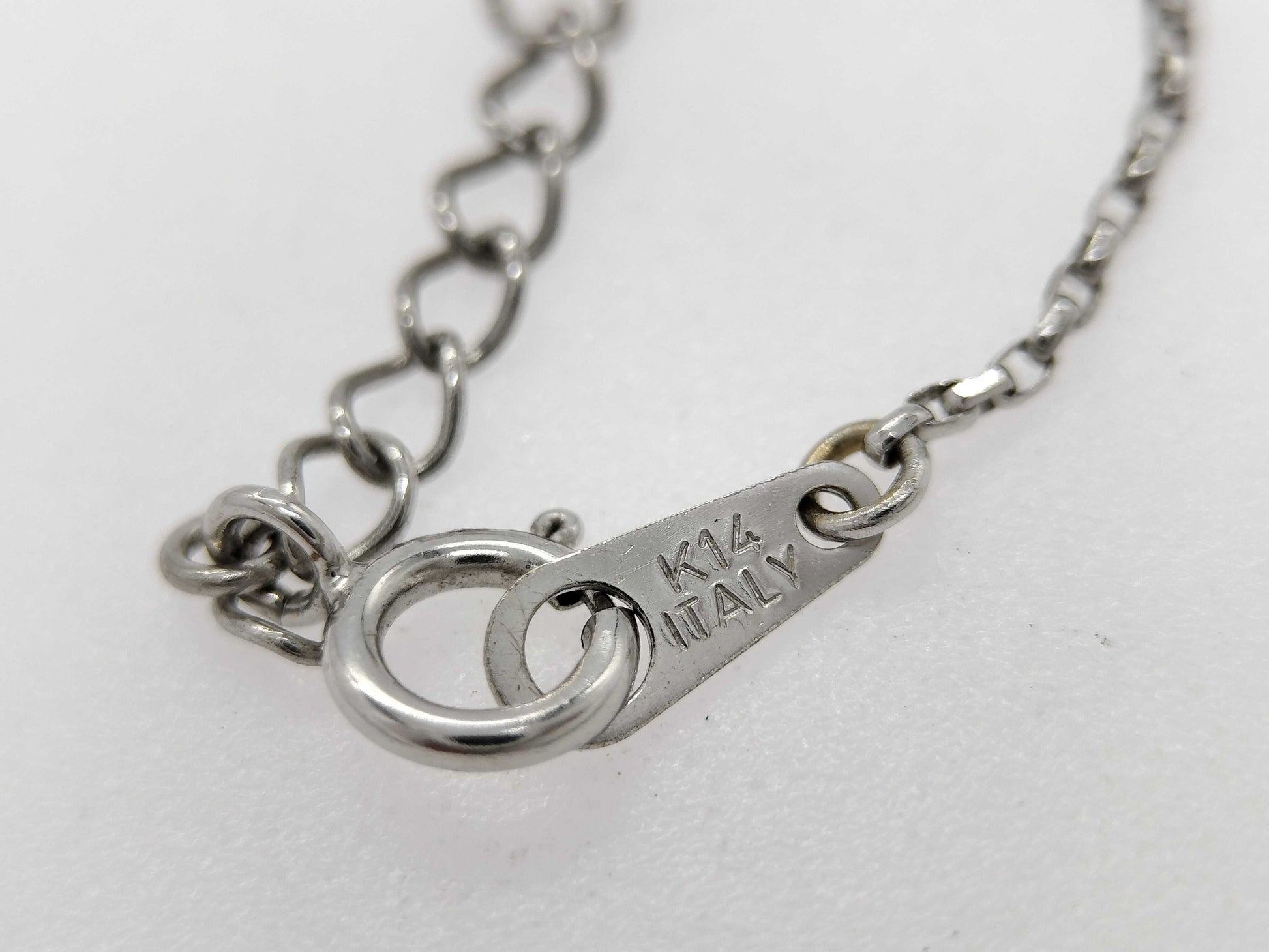 Diamond K14WG/K13 2.1g Necklace 
