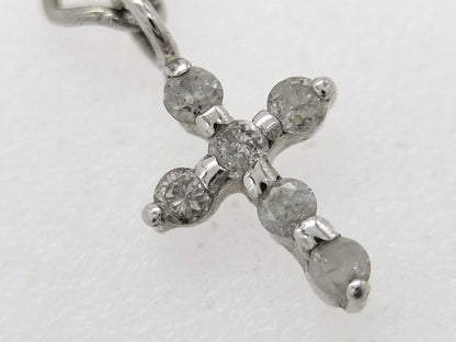 Diamond K14WG/K13 2.1g Necklace 