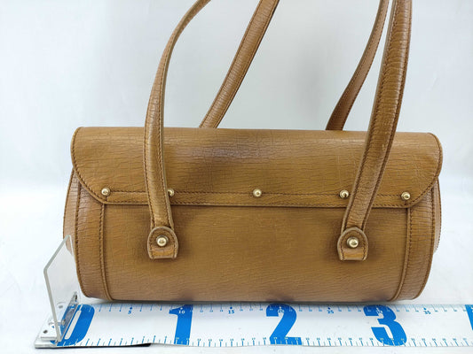 GUCCI Bamboo Hand Leather Camel 114993 2684 Handbag