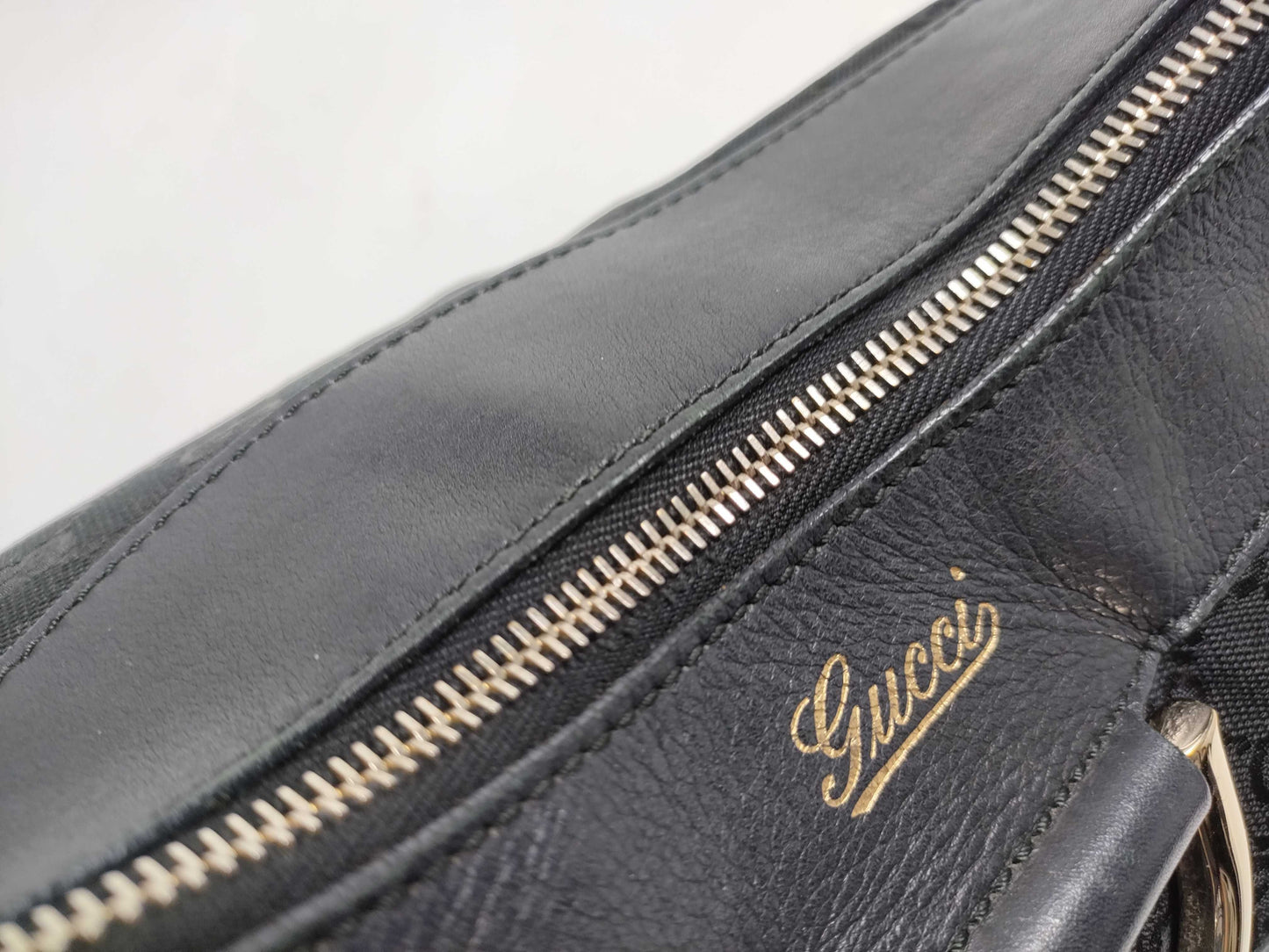 GUCCI GG One-Shoulder Bag/Half/Black/189833 492783 Handbag