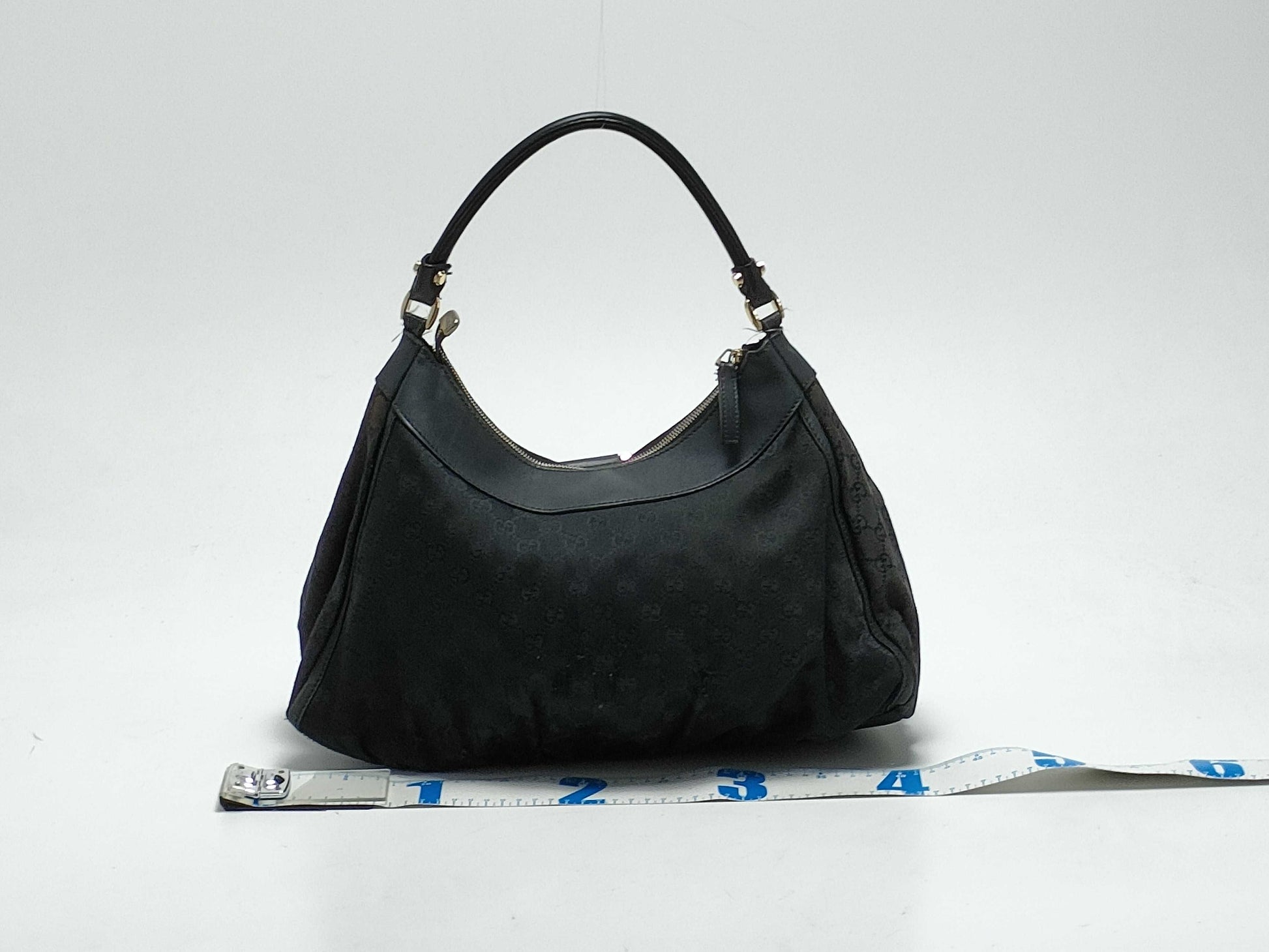 GUCCI GG One-Shoulder Bag/Half/Black/189833 492783 Handbag