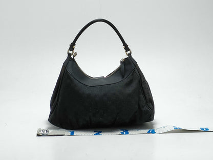 GUCCI GG One-Shoulder Bag/Half/Black/189833 492783 Handbag
