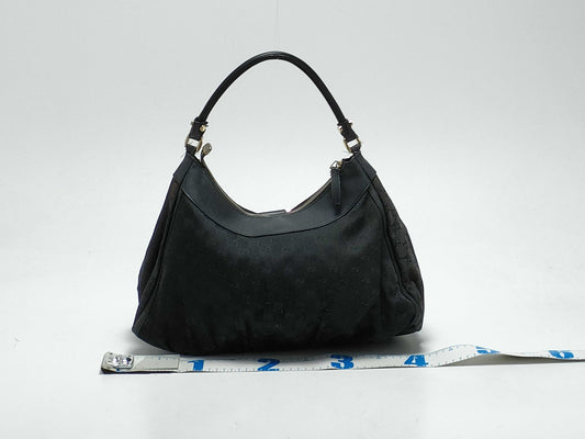 GUCCI GG One-Shoulder Bag/Half/Black/189833 492783 Handbag