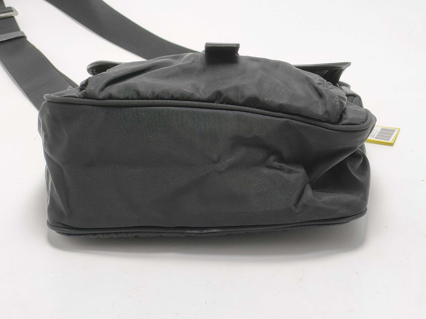 PRADA nylon shoulder bag/triangle logo shoulder bag