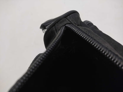 PRADA nylon shoulder bag/triangle logo shoulder bag