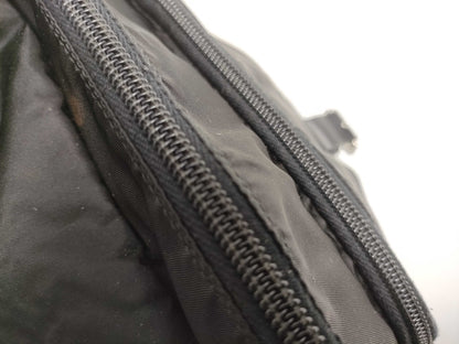 PRADA nylon shoulder bag/triangle logo shoulder bag