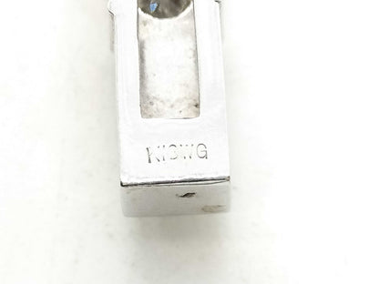 D 0.61ct FD 0.35ct K18WG 3.3g Pendant top 