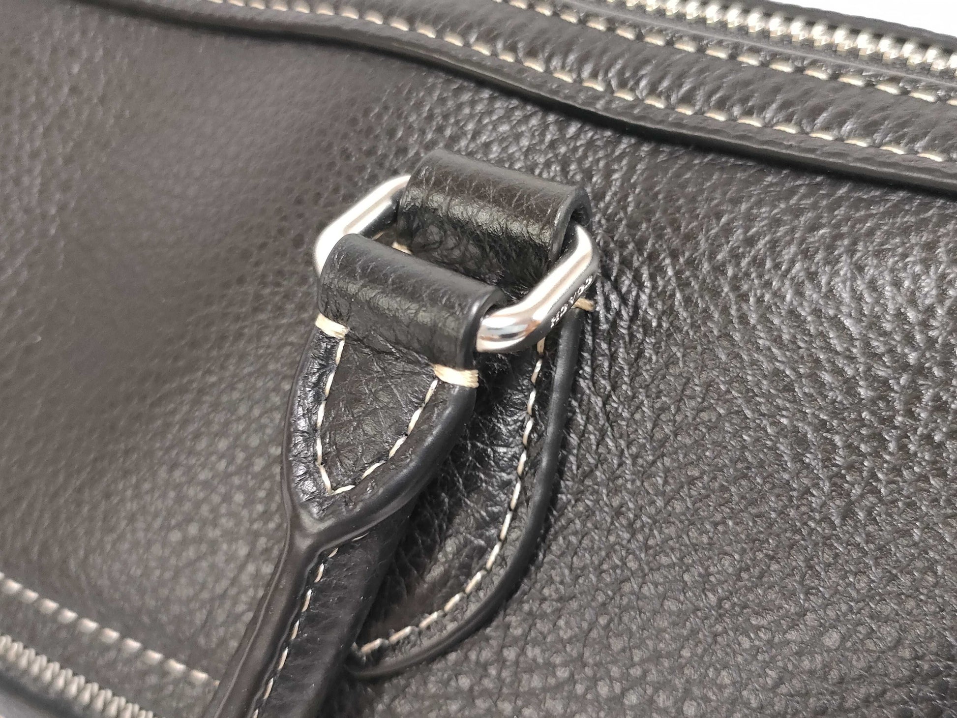 COACH CR102 Rowan Satchel Checkered Handbag