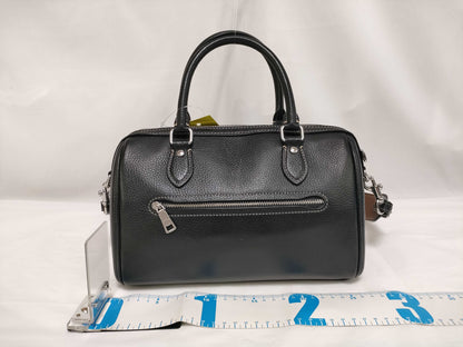 COACH CR102 Rowan Satchel Checkered Handbag