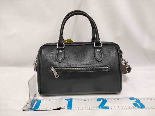 COACH CR102 Rowan Satchel Checkered Handbag