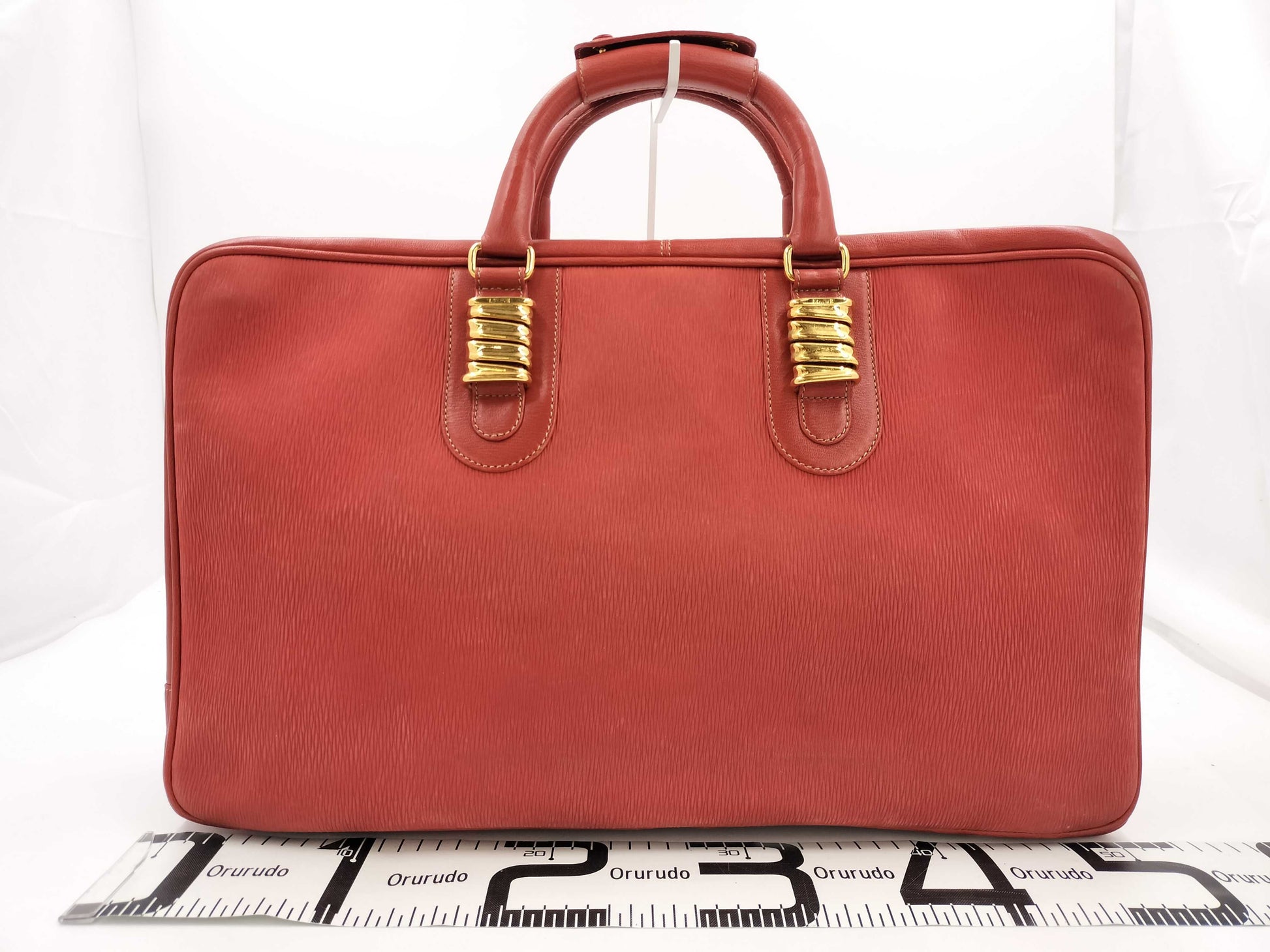 LOEWE Old Suitcase with Twisted Hardware and Padlock Business Bag