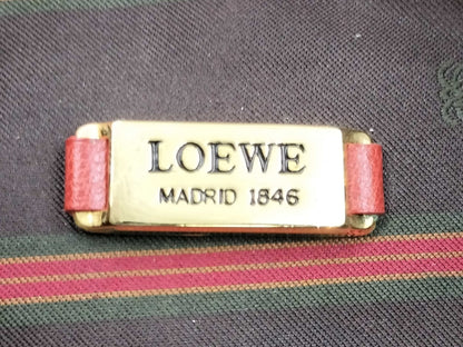 LOEWE Old Suitcase with Twisted Hardware and Padlock Business Bag
