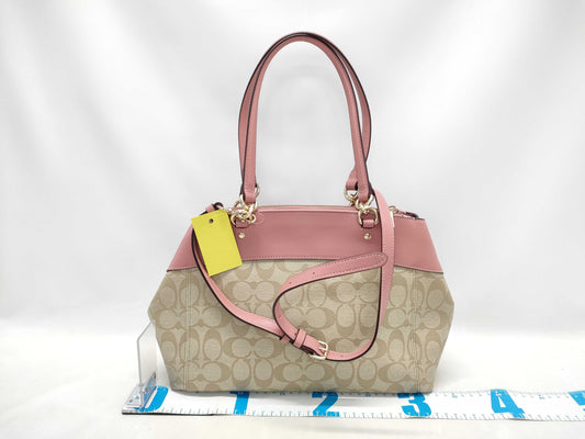 COACH Signature F25396 2-Way Shoulder Bag/Handbag
