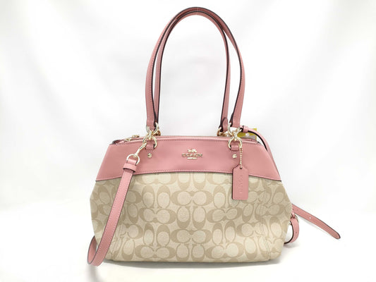 COACH Signature F25396 2-Way Shoulder Bag/Handbag