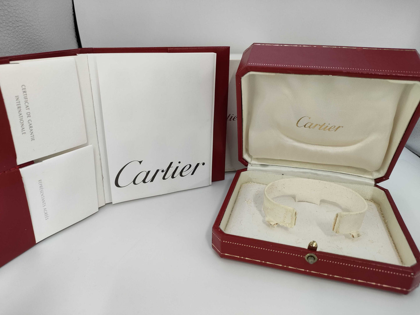Cartier Must Tank W1014054 2416 217153CD Quartz Unmoving Women's Watch
