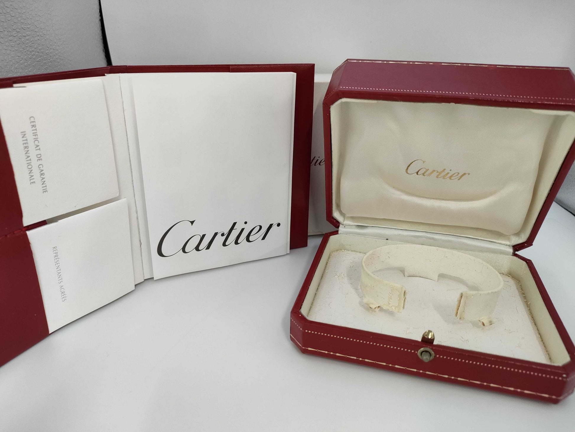 Cartier Must Tank W1014054 2416 217153CD Quartz Unmoving Women's Watch