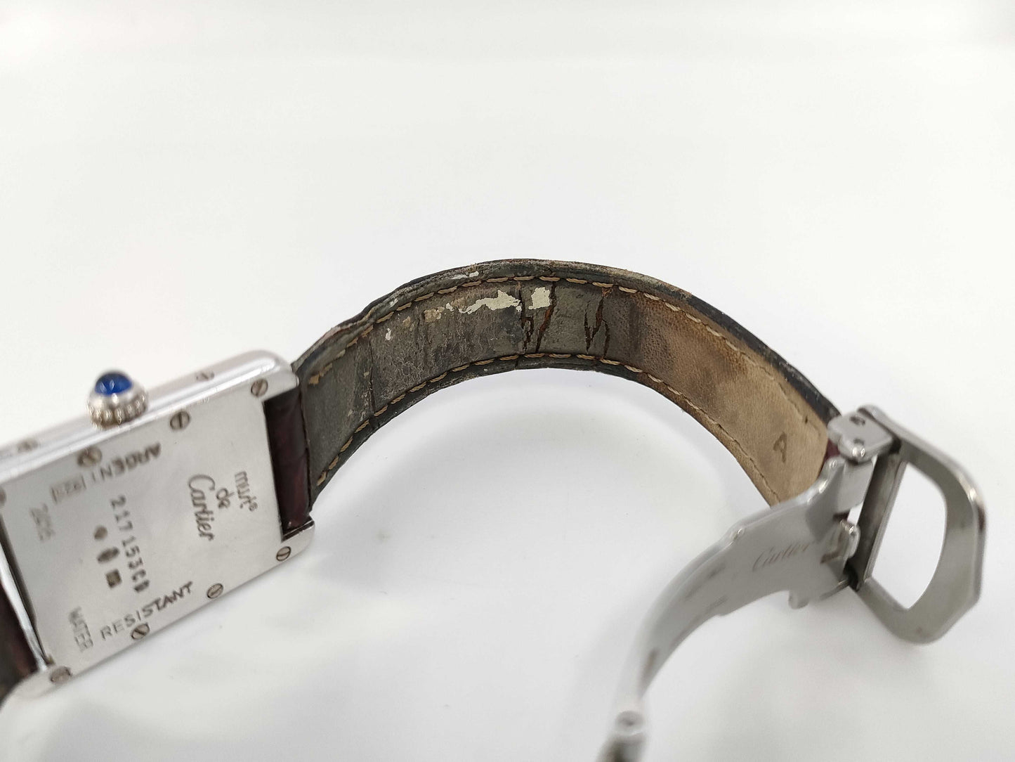 Cartier Must Tank W1014054 2416 217153CD Quartz Unmoving Women's Watch