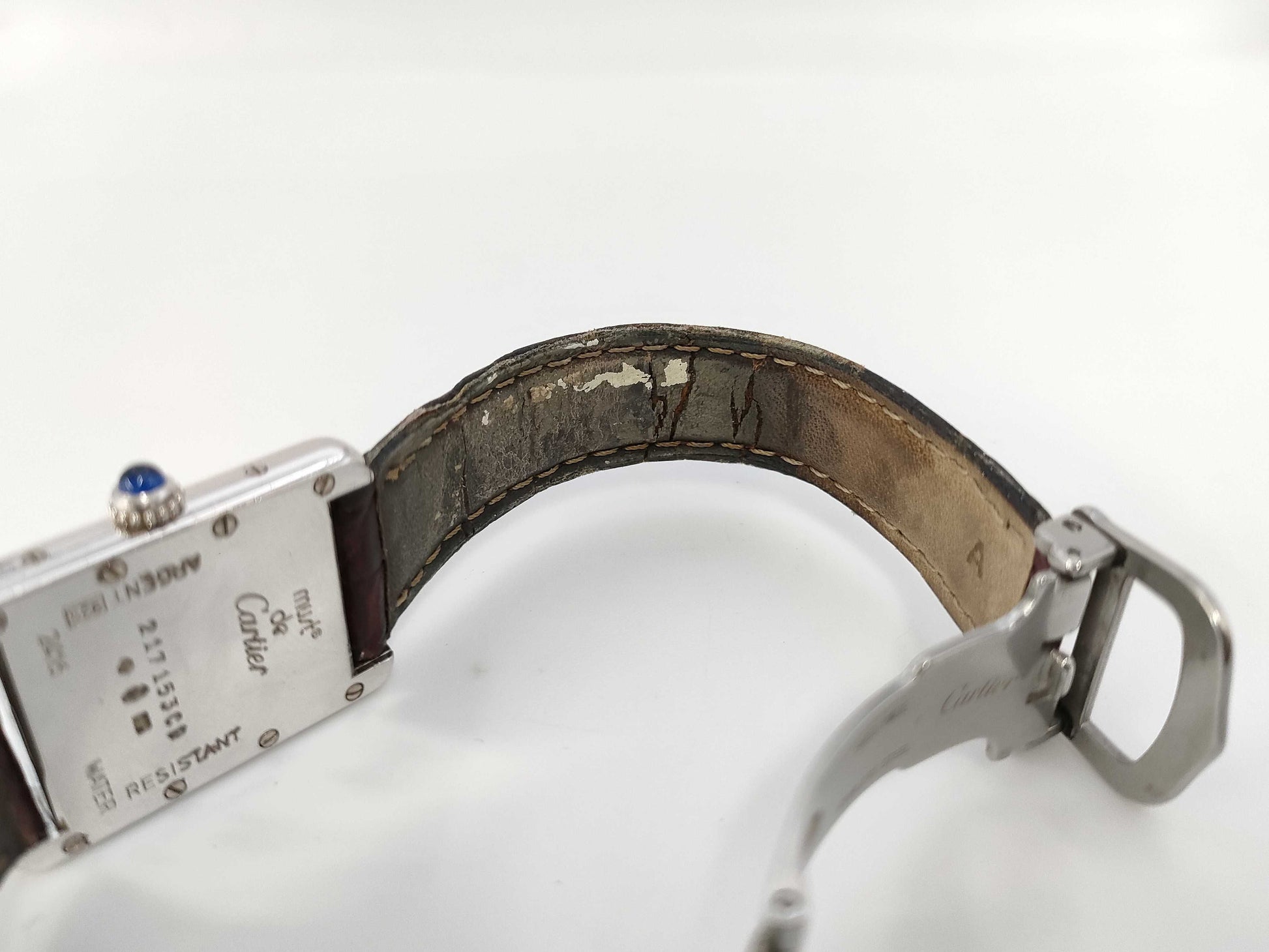 Cartier Must Tank W1014054 2416 217153CD Quartz Unmoving Women's Watch