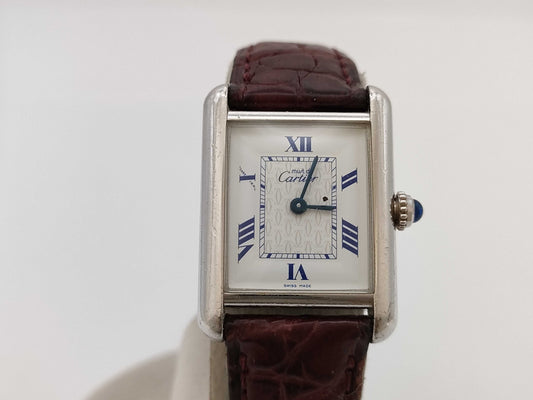 Cartier Must Tank W1014054 2416 217153CD Quartz Unmoving Women's Watch