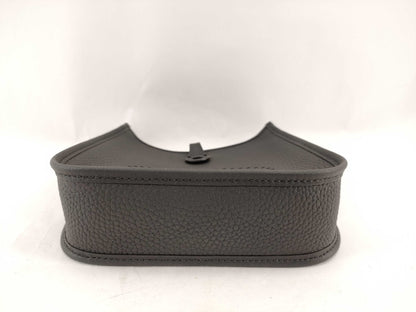 HERMES [Engraved] W Evelyn TPM Gold Hardware W Engraved Shoulder Bag