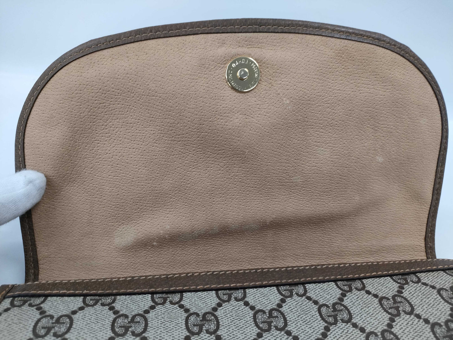 GUCCI GG Supreme Sherry Second Bag