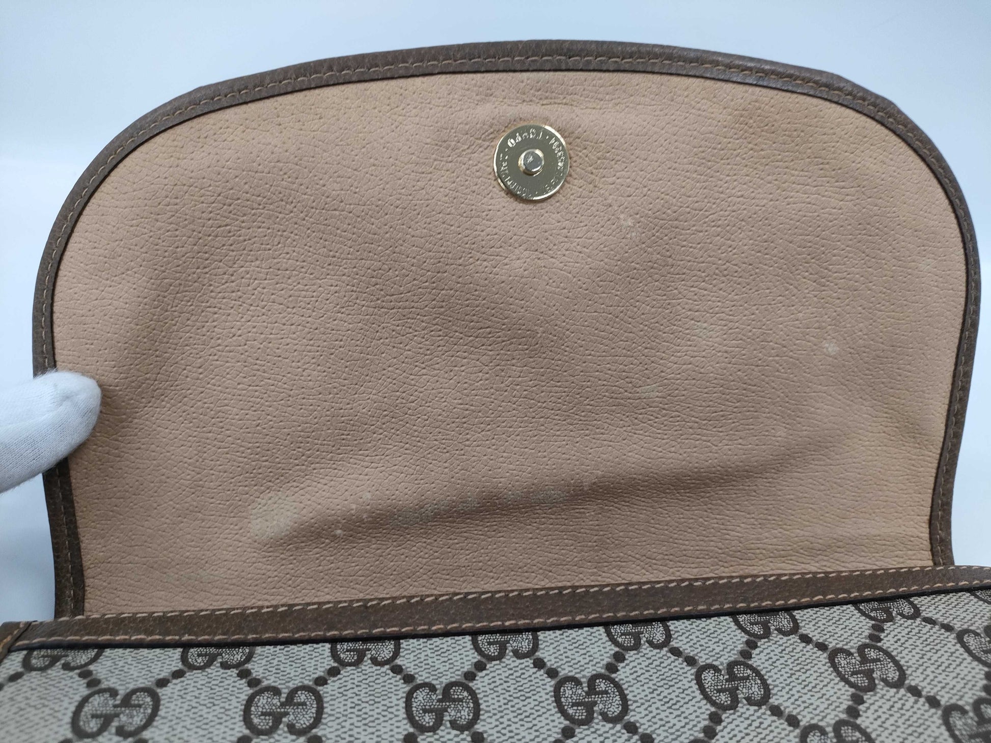 GUCCI GG Supreme Sherry Second Bag