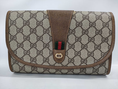GUCCI GG Supreme Sherry Second Bag