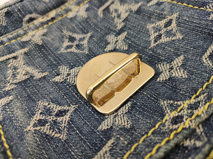 LOUIS VUITTON Monogram Denim M95348 Camera Bag Shoulder Bag
