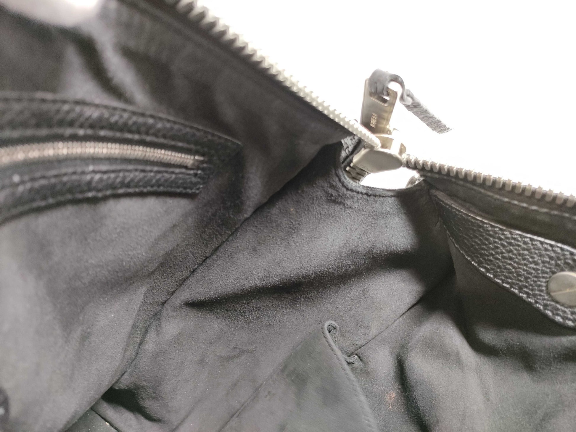 FENDI Selleria Leather 2-Way Business Bag Shoulder Bag