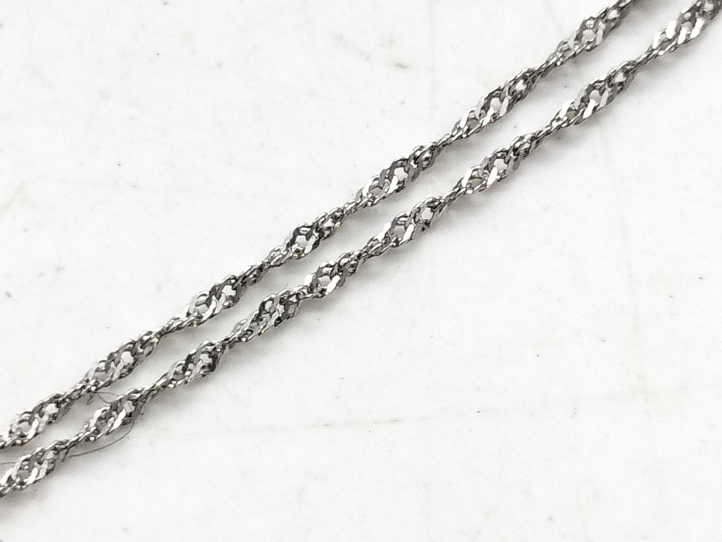 D0.7ct Pt900/Pt850 1.0g Necklace 