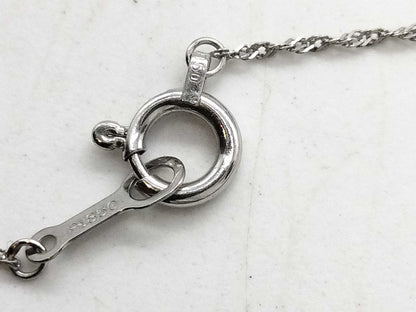 D0.7ct Pt900/Pt850 1.0g Necklace 