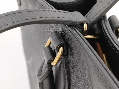 LOUIS VUITTON RFID Monogram Empreinte M45595 On the Go MM Handbag