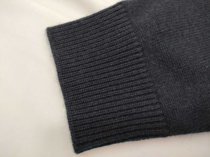 HERMES 100% Cashmere Knit Cardigan