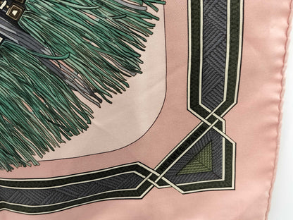 HERMES Carré 90 CUIRS DU DESERT Desert Leather Scarf