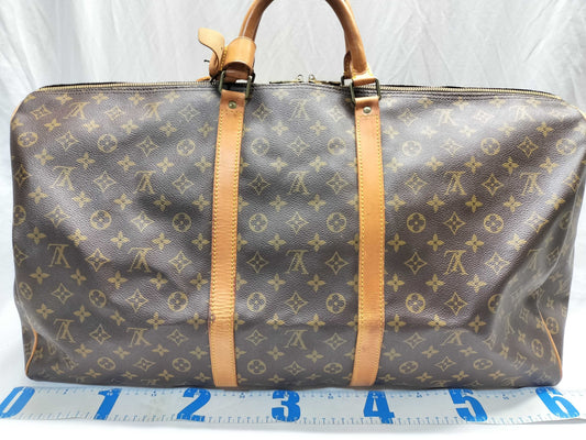 LOUIS VUITTON M41412 Monogram Keepall Bandouliere 60 Boston Bag
