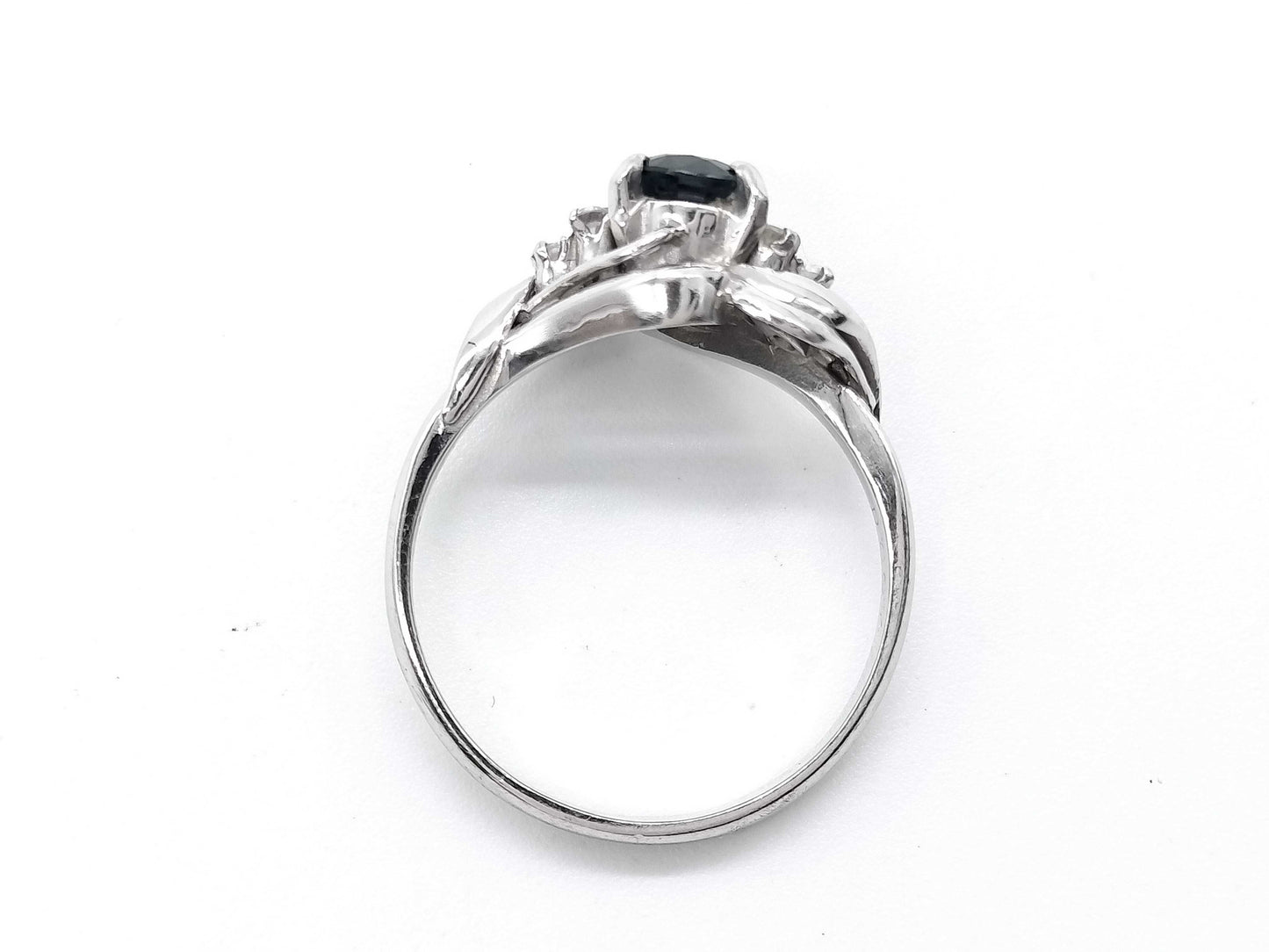 S0.73ct D0.07ct PT850 4.6g Ring 