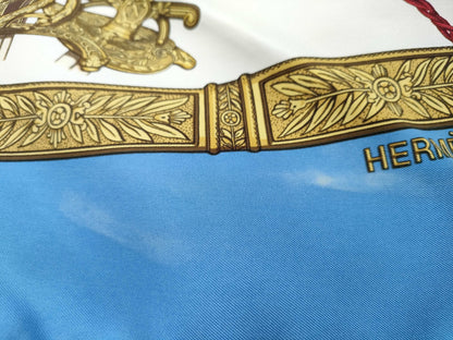 HERMES Carre Grand Uniform Scarf